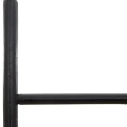 vidaXL Deken Ladder Zwart 50 x 190 cm Bamboe