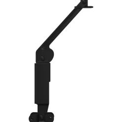 vidaXL Deksel ondersteunend scharnier 12 st Zwart 192 x 32 x 50 mm