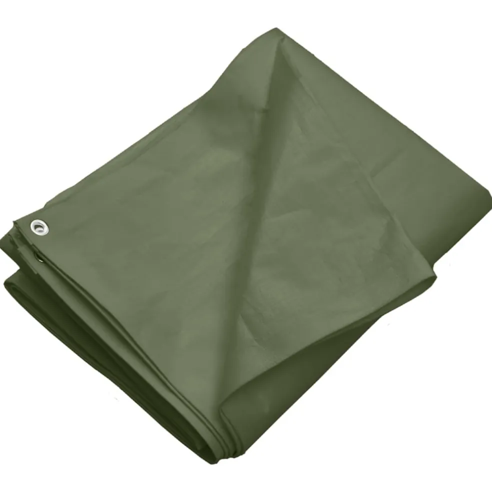 vidaXL Dekzeil 260 g/m² 2x3 m HDPE groen