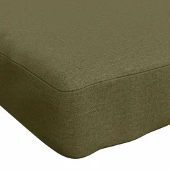 vidaXL 1-delig Bankkussen VUGHT 100% Polyester Olijfgroen
