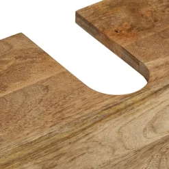 vidaXL 3-delige Badkamermeubelset massief mangohout