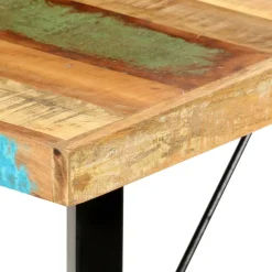 vidaXL 9-delige Barset massief gerecycled hout