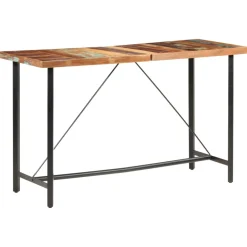 vidaXL 9-delige Barset massief gerecycled hout