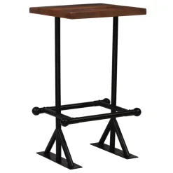 vidaXL 3-delige Barset massief gerecycled hout