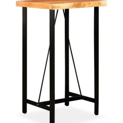 vidaXL 3-delige Barset massief acaciahout en gerecycled hout