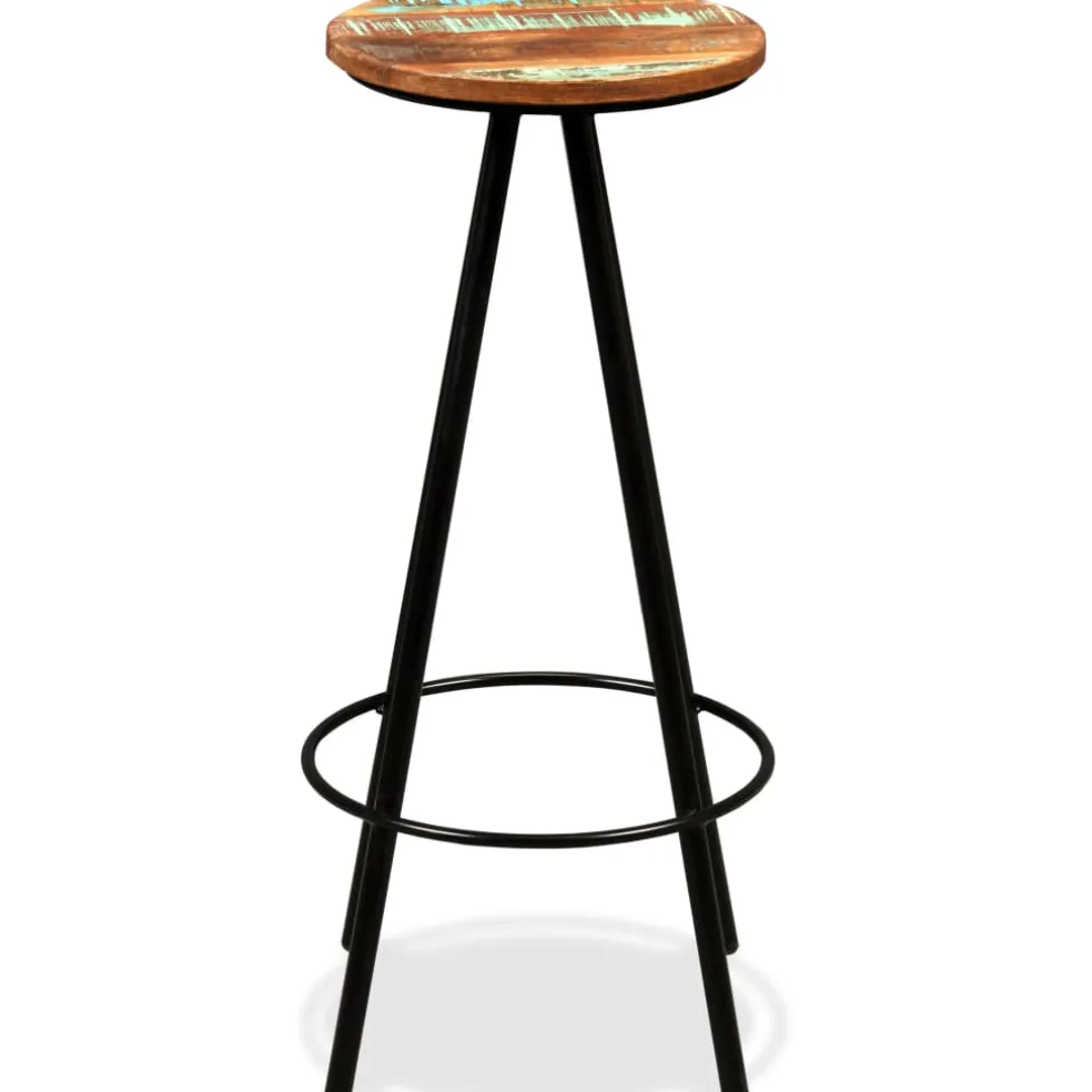 vidaXL 3-delige Barset massief acaciahout en gerecycled hout