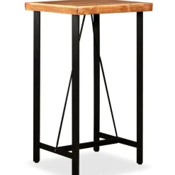 vidaXL 3-delige Barset massief acaciahout en gerecycled hout