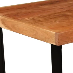 vidaXL 3-delige Barset massief acaciahout en gerecycled hout