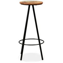 vidaXL 3-delige Barset massief acaciahout en gerecycled hout