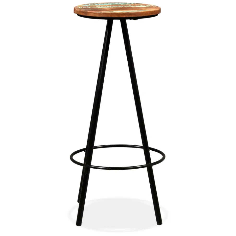 vidaXL 3-delige Barset massief acaciahout en gerecycled hout