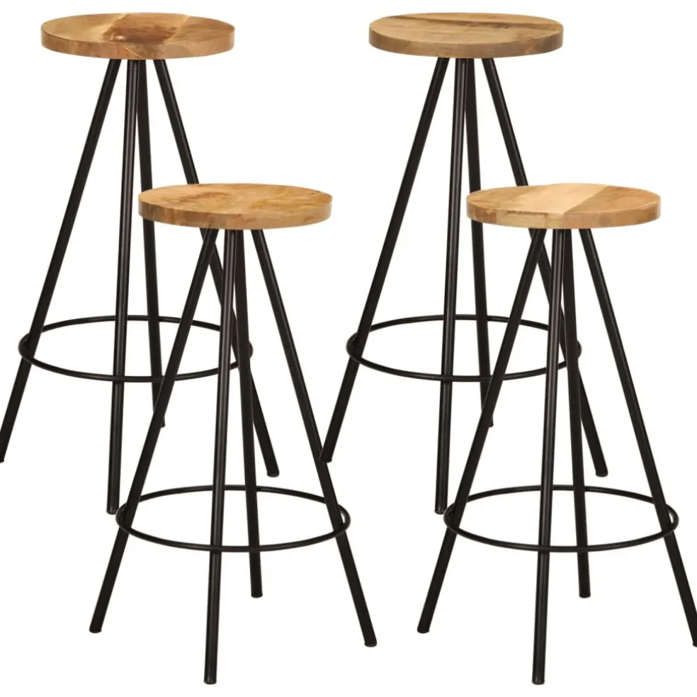 vidaXL 5-delige Barset massief mangohout