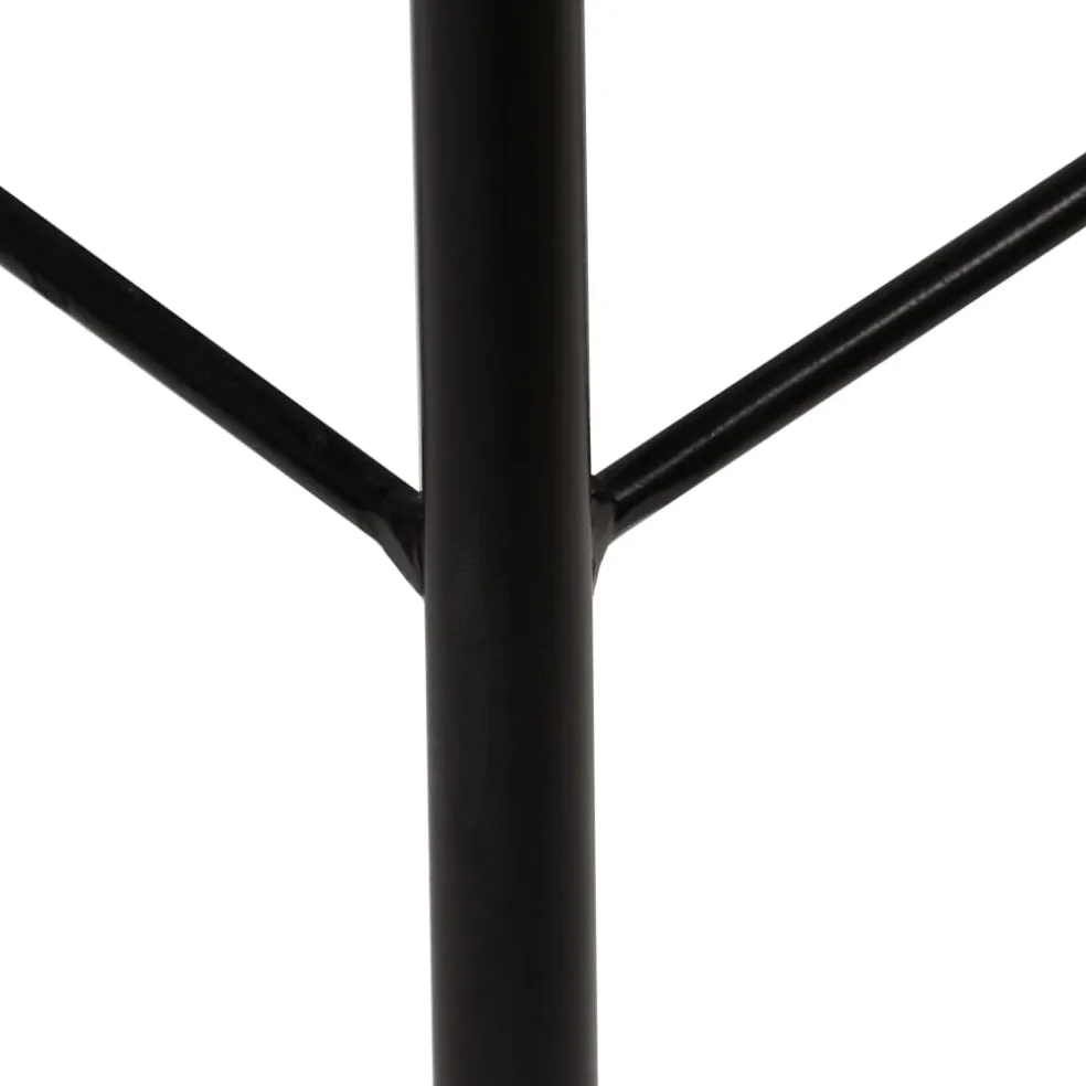 vidaXL 3-delige Barset massief gerecycled hout meerkleurig