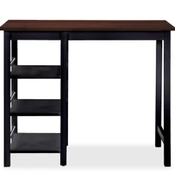 vidaXL 3-delige Barset MDF zwart