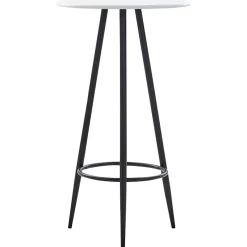 vidaXL 3-delige Barset stof zwart