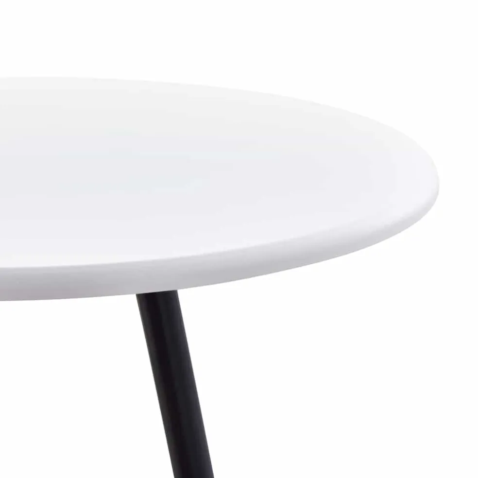 vidaXL 5-delige Barset stof zwart