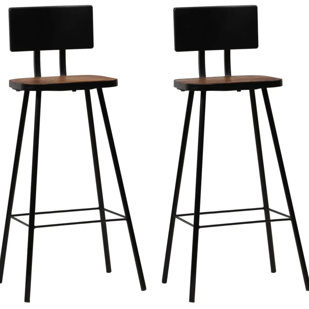 vidaXL 3-delige Barset wit