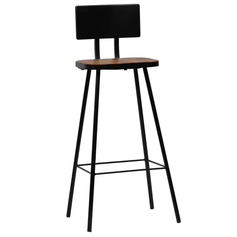 vidaXL 3-delige Barset wit