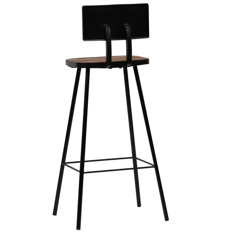 vidaXL 3-delige Barset wit