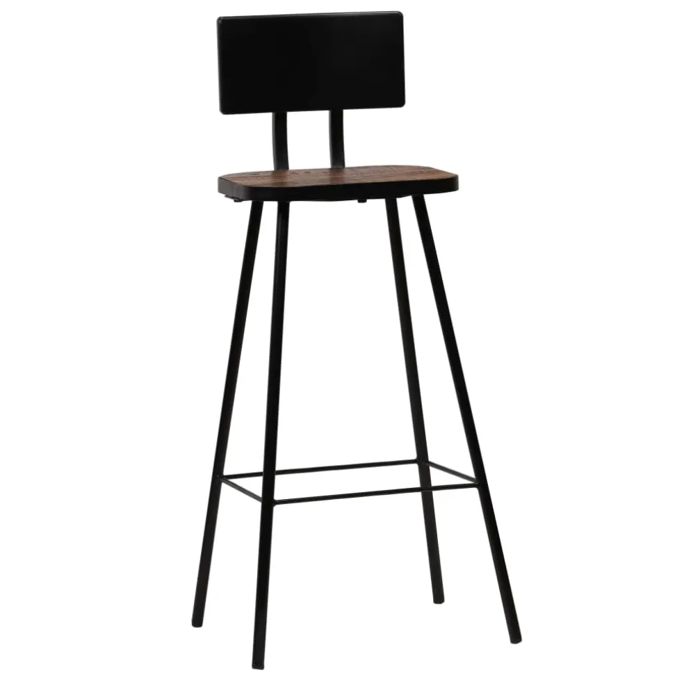 vidaXL 3-delige Barset wit