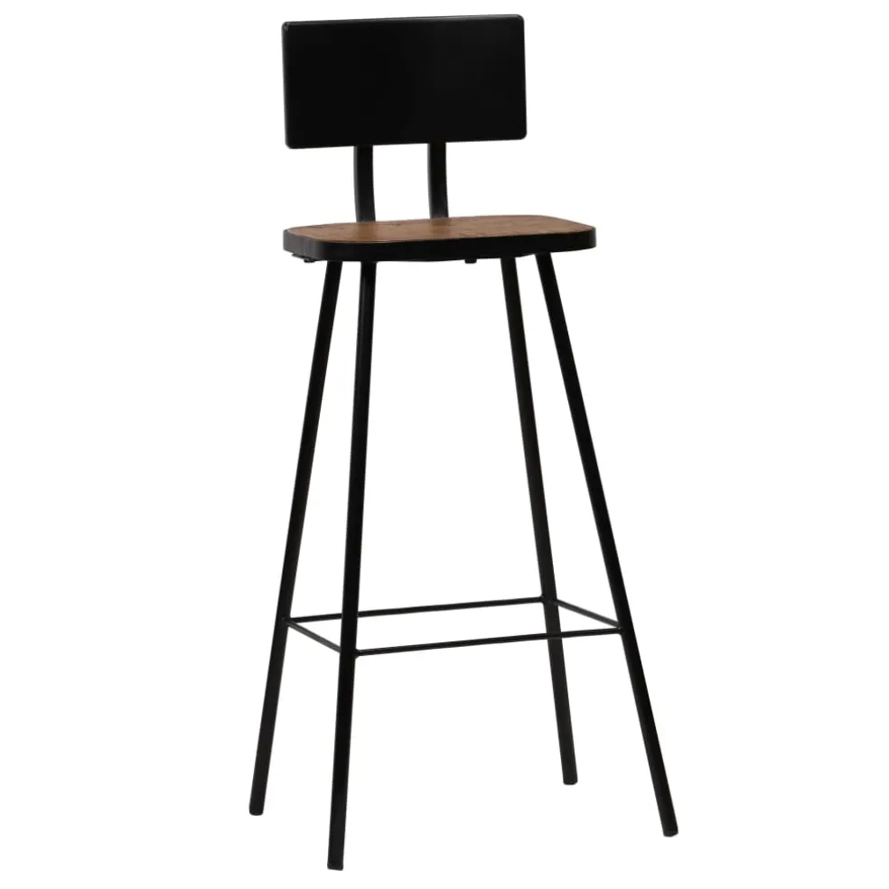 vidaXL 3-delige Barset wit