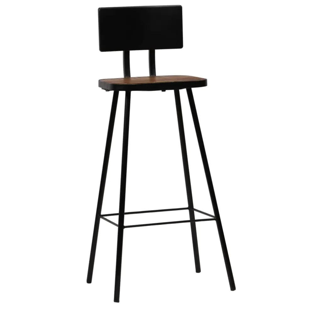 vidaXL 3-delige Barset wit