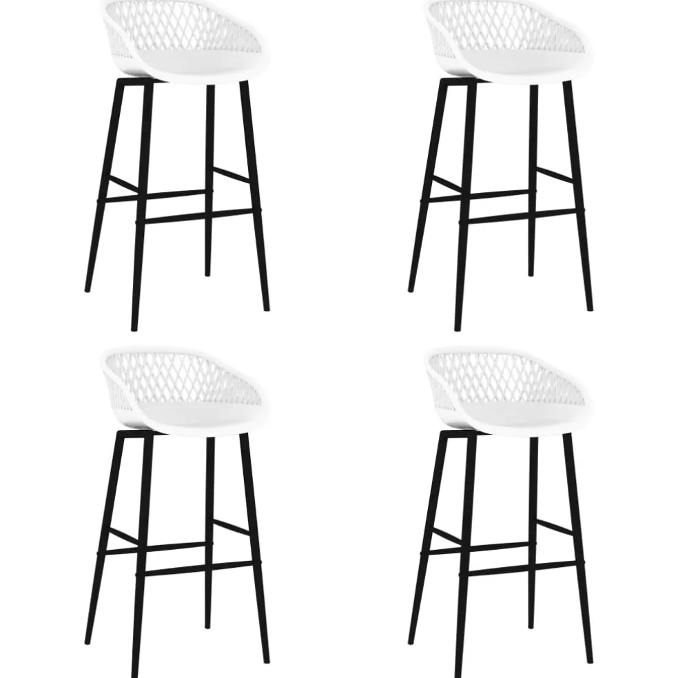 vidaXL 5-delige Barset wit