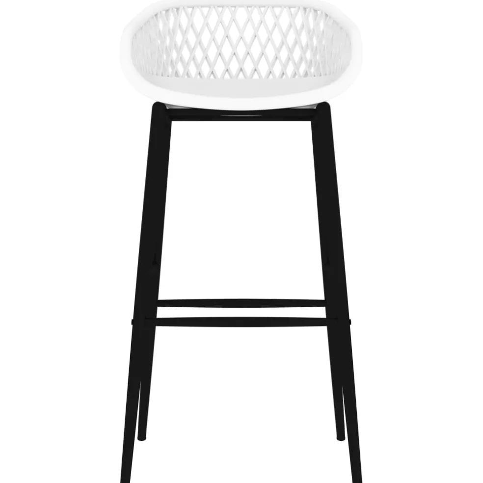 vidaXL 5-delige Barset wit