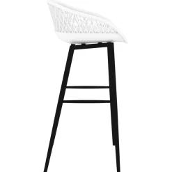 vidaXL 5-delige Barset wit