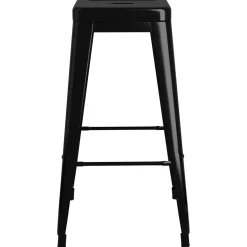 vidaXL 5-delige Barset wit en zwart