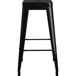 vidaXL 5-delige Barset wit en zwart