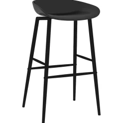 vidaXL 5-delige Barset wit en zwart