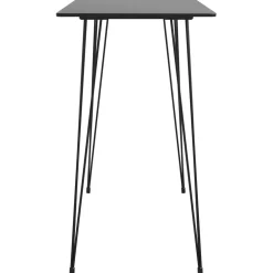 vidaXL 5-delige Barset zwart