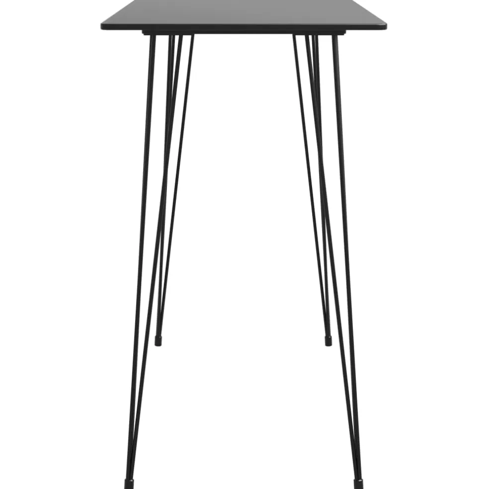 vidaXL 5-delige Barset zwart