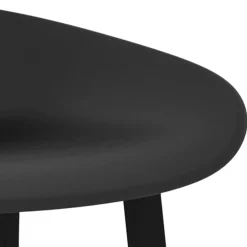 vidaXL 5-delige Barset zwart