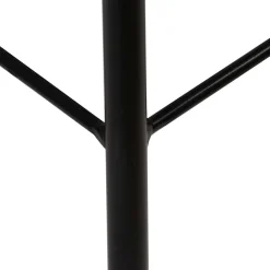 vidaXL 3-delige Barset zwart