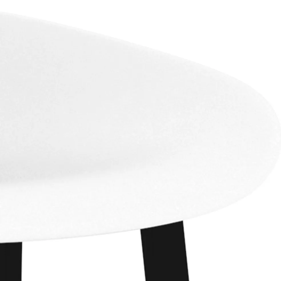 vidaXL 5-delige Barset zwart en wit