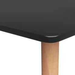 vidaXL 5-delige Barset zwart en wit