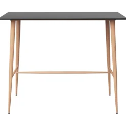 vidaXL 5-delige Barset zwart en wit