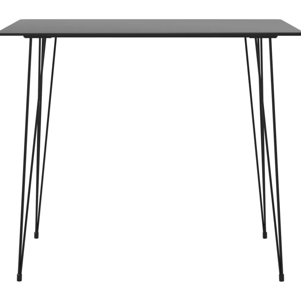 vidaXL 5-delige Barset zwart en wit