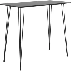 vidaXL 5-delige Barset zwart en wit