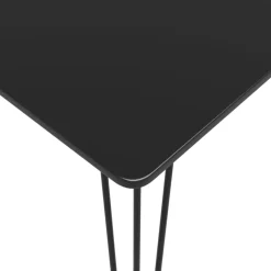 vidaXL 5-delige Barset zwart en grijs