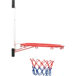 vidaXL 5-delige Basketbalset wandmontage