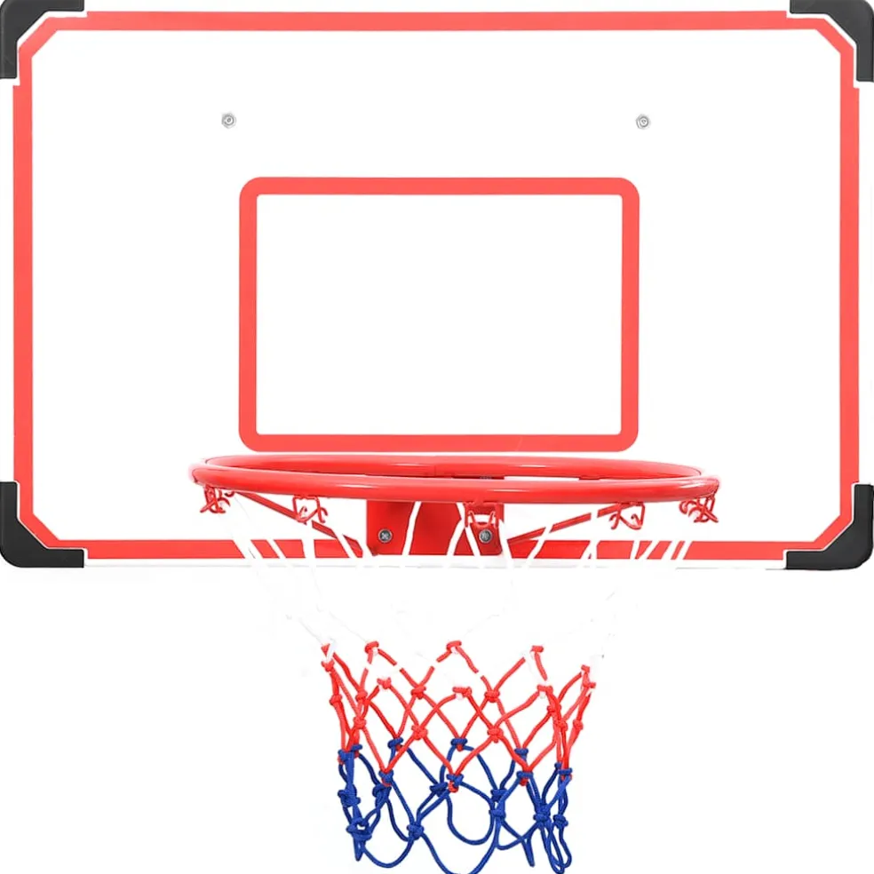 vidaXL 5-delige Basketbalset wandmontage