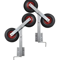 vidaXL 2-delige Boegsteunenset voor bootaanhanger 59-84 cm