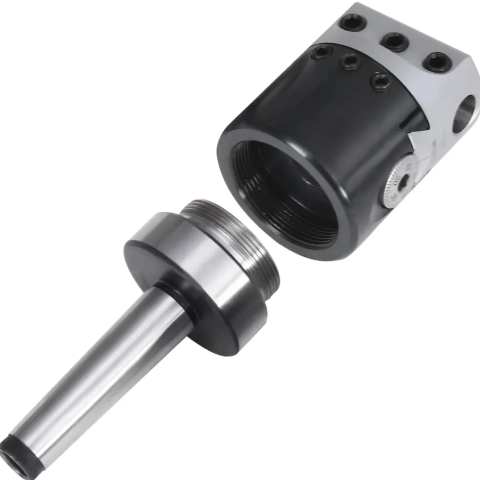 vidaXL 15-delige Boorgereedschapsset met MT2-F1-12 boorkop 50 mm