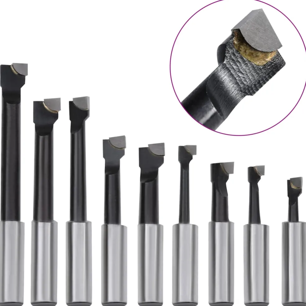 vidaXL 15-delige Boorgereedschapsset met MT2-F1-12 boorkop 50 mm