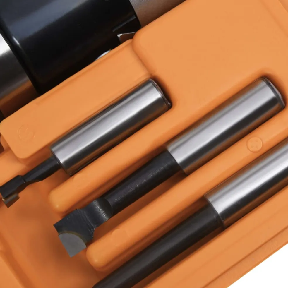 vidaXL 15-delige Boorgereedschapsset met MT2-F1-12 boorkop 50 mm
