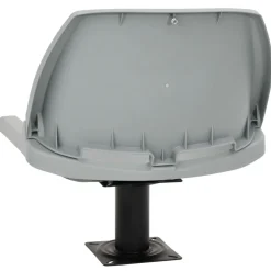 vidaXL 2-delige Bootstoelenset inklapbaar 48x51x41 cm grijs