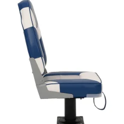 vidaXL 2-delige Bootstoelenset met hoge rugleuning inklapbaar