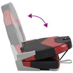 vidaXL 2-delige Bootstoelenset met hoge rugleuning inklapbaar